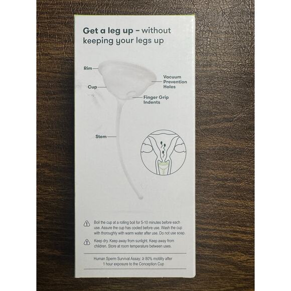 Frida Fertility Conception Aid Cup Keeps Sperm Close to Cervix - Picture 5 of 6